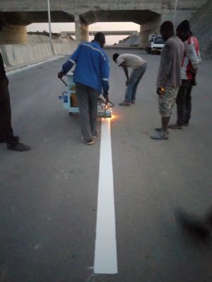 Reflective Thermoplastic Road Marking Paint