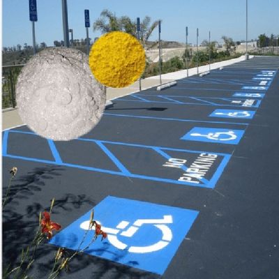comprar 15% de pintura de marcado de carretera termoplástica de perlas de vidrio de mezcla con una reflectividad superior y un revestimiento duradero para la gestión del tráfico Fabricación en línea