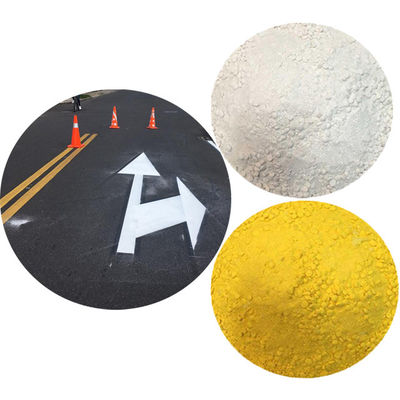 comprar Resistencia al desgaste fuerte Adhesión fuerte Blanco amarillo Tinta termoplástica de marcado de carretera Fabricación en línea