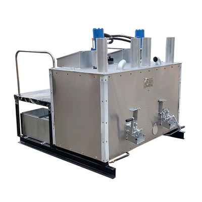 Comprar Precalentador de pintura termoplástico de doble cilindro hidráulico con motor diesel Fabricación en línea
