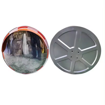 Comprar Espejo convexo concavo con reflejo de tráfico redondo Espejos curvos convexos de acero inoxidable Fabricación en línea