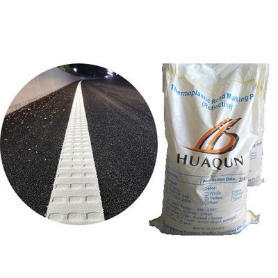 Comprar Pintura termoplástica reflectante blanca para señalización vial con base de resina de petróleo y secado rápido para autopistas Fabricación en línea