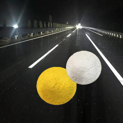 comprar Pintura de marcado de carretera termoplástica de secado rápido con contenido de cuentas de vidrio personalizable para una alta visibilidad reflectante Fabricación en línea