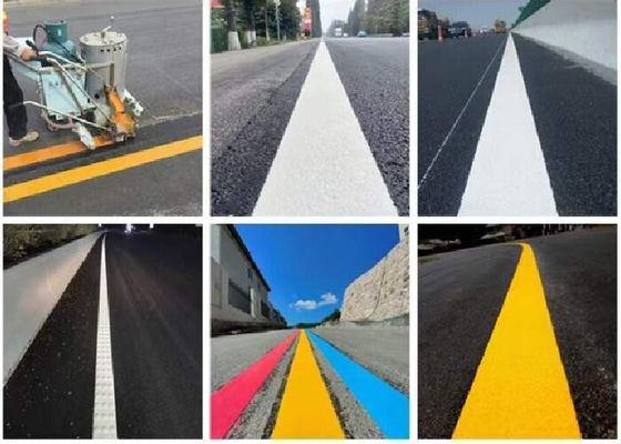Comprar Pintura reflejante termoplástica ecológica de fusión en caliente pintura blanca de marcado de carretera Fabricación en línea