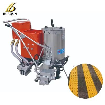 comprar Máquina de pintura de carretera termoplástica de mano, máquina de marcado de carretera con dispensador ajustable Fabricación en línea