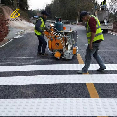 comprar Pintura de marcado de carretera termoplástica personalizada Buena reflectividad Resistencia al desgaste Seca rápida Fabricación en línea