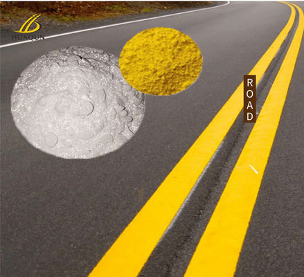 comprar Pintura de línea de carretera de color blanco amarillo polvo de revestimiento de tráfico termoplástico de fusión en caliente pintura de marcado de carretera Fabricación en línea