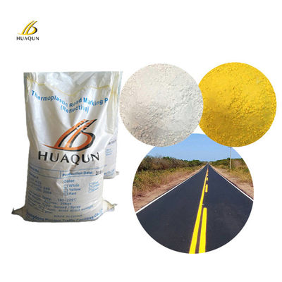 comprar Entrega rápida Adhesión fuerte Alta reflexión Blanco amarillo Termoplástico Marcado de la línea de la carretera Fabricación en línea