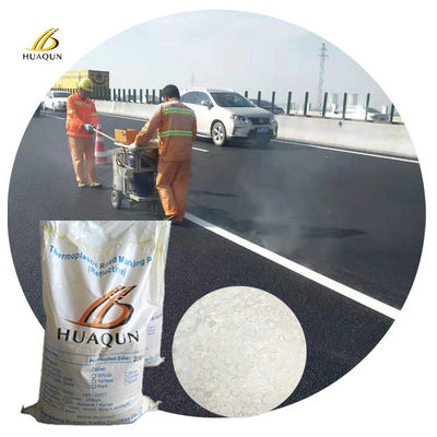 comprar 10% de cuentas de vidrio pre-mezcladas Marcado de pavimento pintura de marcado de carretera reflejante termoplástico personalizado Fabricación en línea