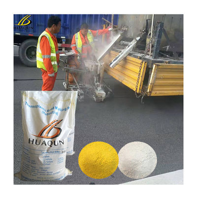 Comprar Precio de fábrica Pintura de marcado de carretera reflejante termoplástica amarilla Pintura termoplástica caliente Aastho 249 Fabricación en línea