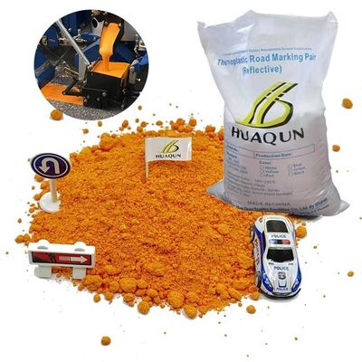Comprar Fábrica Hua Qun Revestimiento de carretera de alta reflectividad BS3262 Pintura termoplástica con cuentas de vidrio Fabricación en línea