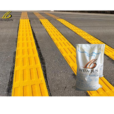 Comprar Pintura termoplástica convexa amarilla y blanca para la marcación vibratoria de puntos de la línea de carretera Fabricación en línea