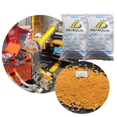 comprar Revestimiento de pintura termoplástica de alto rendimiento para marcado de carretera de ajuste rápido y reflejo Fabricación en línea