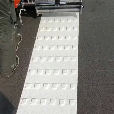 comprar Pintura de marcado de carretera convexa termoplástica perfil elevado retroalimentación táctil alta visibilidad Fabricación en línea