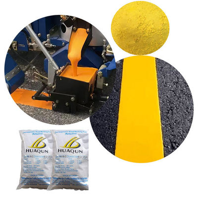 Comprar Pintura de marcado de carretera termoplástica de fusión en caliente de color amarillo suave y fluido Fabricación en línea