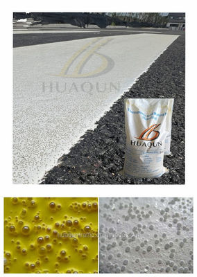 comprar Venta caliente en Nigeria y Filipinas Alta pintura reflectiva blanca y amarilla para la carretera pintura de vidrio mezclado con cuentas de marcado de la carretera termoplástica reflectiva para la carretera Fabricación en línea