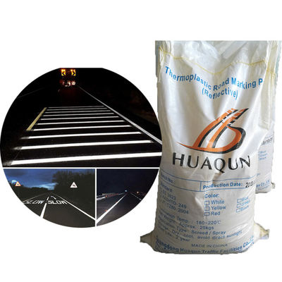 Comprar Pintura termoplástica de fusión en caliente para señalización vial, blanca y amarilla, de alta reflectividad Fabricación en línea