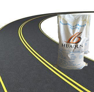 Comprar Pintura de marcado de carretera termoplástica de alto reflejo con 5% de cuentas de vidrio preconjuntadas para marcado de líneas de carreteras de Filipinas Fabricación en línea