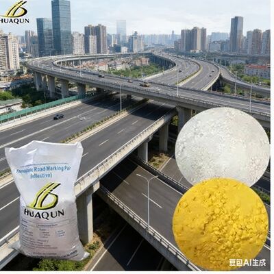 Comprar Perlas de vidrio 20 por ciento pintura termoplástica para señalización vial dura y resistente a la abrasión que proporciona marcas de superficie vial a largo plazo Fabricación en línea