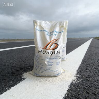 Pintura de marcado de carretera termoplástica de secado rápido con cuentas de vidrio de alta visibilidad para un revestimiento duradero de seguridad vial