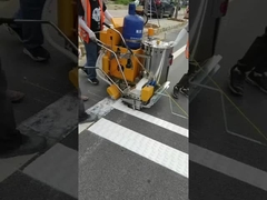 Vibración recubrimiento de fusión en caliente 20% de cuentas de vidrio pintura de marcado de carretera termoplástico