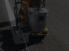 pintura de marcado de carretera termoplástica reflectante