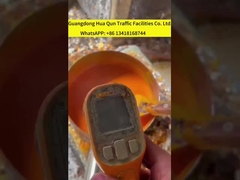 Excelente revestimiento reflectante amarillo y blanco Pólvora de marcado de carretera pintura termoplástica