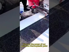 Marcaciones de carreteras fuertes y duraderas con pintura termoplástica para carreteras y carreteras urbanas