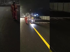 Pintura termoplástica de secado rápido Ideal para el tráfico intenso Reduce el tiempo de inactividad