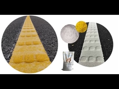 Pintura de marcado de carretera convexa de plástico térmico