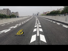 Pintura de fusión caliente reflectante del tráfico Pintura termoplástica estándar personalizada