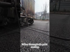 pintura termoplástica Amarillo polvo para señalización