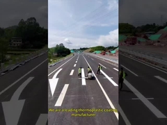 Pintura termoplástica para señalización vial de fábrica de Guangzhou